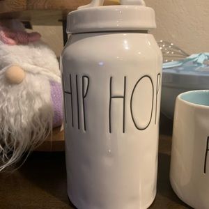 Rae Dunn hip hop canister